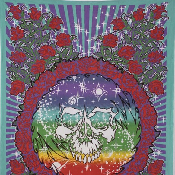 Space Ghost 3D Tapestry (Printed Backwards) ~ w/Corner Loops ~ 60" x 90" ~ New! - Picture 2 of 4